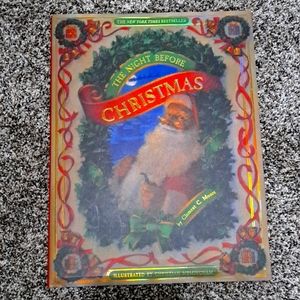 The Night Before Christmas By Clement C.  Moore Harcover Book